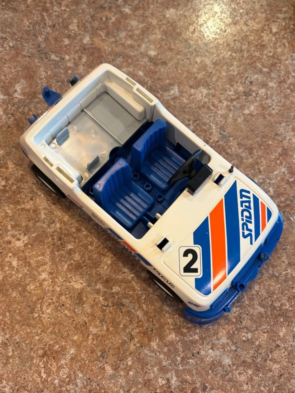 1976 Playmobil Spidan Car Toy Collectible Vehicle Vintage Kids Toy Car